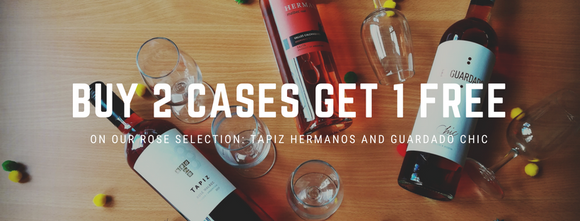 Buy 2 cases of Rose and get 1 for free!