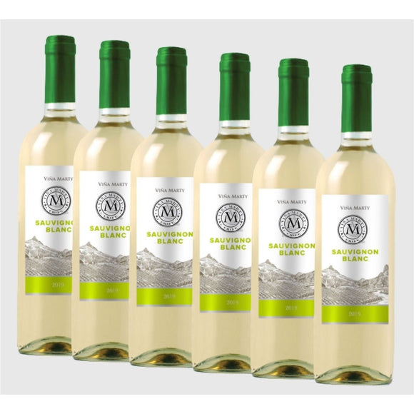 Vina Marty Sauvignon Blanc 2019 (case of 6 bottles)